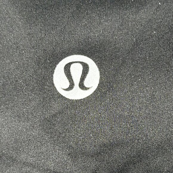 Lululemon Pants Womens 8 Black Running Leggings Mesh Vent Side Pockets Athletic - Picture 5 of 9